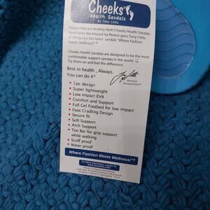 Cheeks Health Sandals by Torri Little